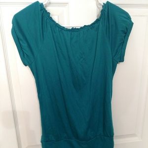 Greenish-Blue Blouse